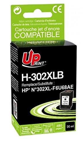 Tintes kārtridžs UPrint HP 302XLB