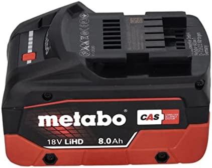 Priedų rinkinys Metabo 685135000; 18 V; 4x8 Ah + pakrovėjas ASC 145 Duo