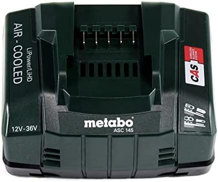 Priedų rinkinys Metabo 685135000; 18 V; 4x8 Ah + pakrovėjas ASC 145 Duo