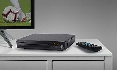 Vaizdo grotuvas DVD grotuvas Muse, HDMI, USB, juodas