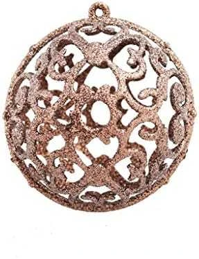 Žaisliukų rinkinys, 100vnt., rudi/bronziniai/auksiniai, 3/4/6cm