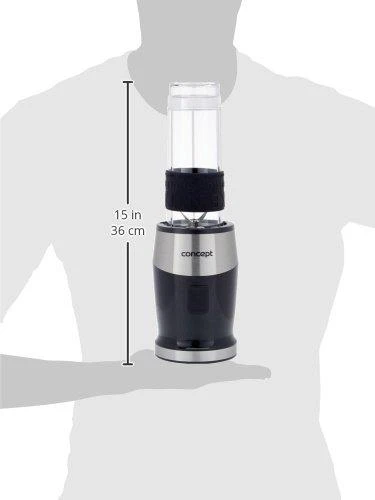 Concept SM3390 plakiklis 1.2 L Immersion plakiklis 700 W Juodas, Nerūdijantis plienas