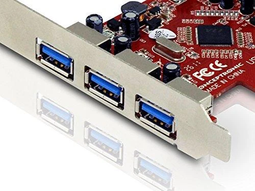 „Conceptronic PCIe x1“ valdiklis – 4x USB 3.0 (C4USB3EXI)