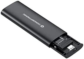 Conceptronic DANTE04B M.2 SATA/NVMe USB-C Juodas Korpusas