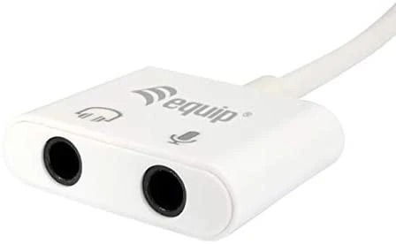 Adapteris AV Equip Adapteris USB-C -> Audio 2x3-Pin 3,5mm St/Bu 0,15m ws