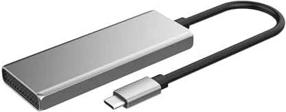 Conceptronic USB-C daugiafunkcis adapteris pilkos spalvos