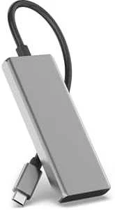 Conceptronic USB-C 4 prievadų šakotuvas, pilkas