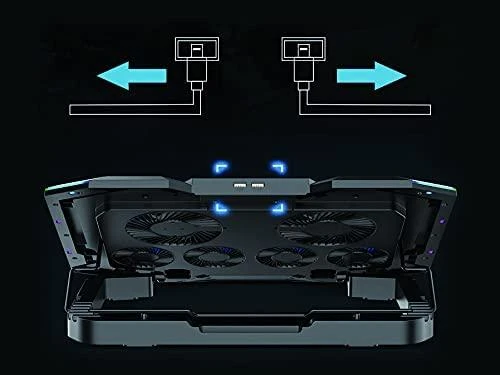 Carruzzo Conceptronic THYIA01B aušinimo padėklas nešiojamam kompiuteriui 43,2 cm (17″) Pilka