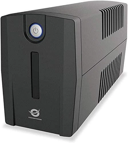 Carruzzo Conceptronic ZEUS01E nepertraukiamo maitinimo resursai (UPS) „Line-Interactive“ 0,65 kVA 360 W 4 AC išvestis(ys / čių)