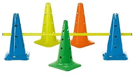 Estafečių kūgis TREMBLAY 40cm 12 skylių red
