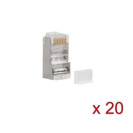 LANBERG PLS-6020 Lanberg Plug RJ-45 FTP CAT6 8P8C (20pcs)