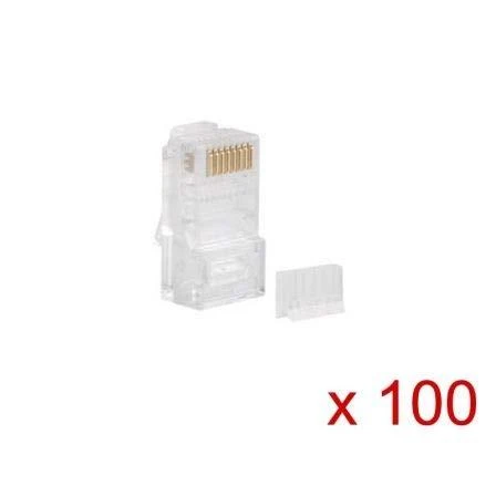 LANBERG PLU-6000 kištukas RJ-45 UTP CAT6 8P8C 100PCS