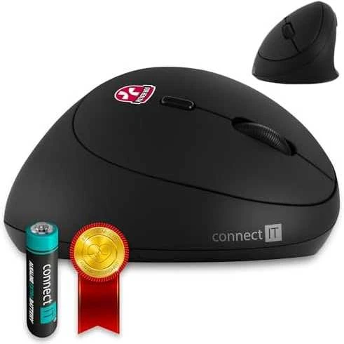 Pelė Connect IT FOR HEALTH Moterys (CMO-2600-BK)