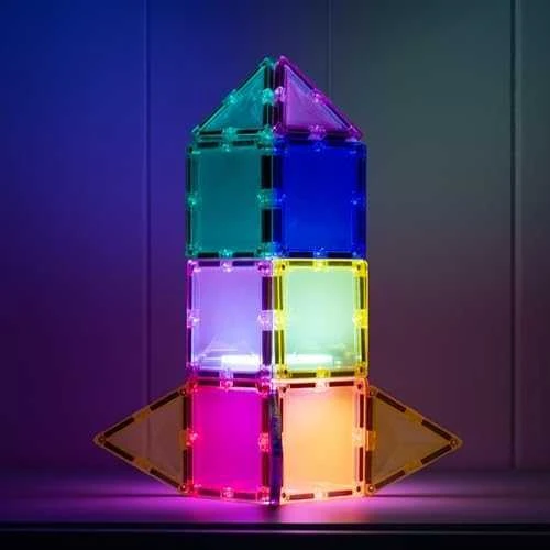 CONNETIX magnetinis konstruktorius - Light Star Pack 28d.