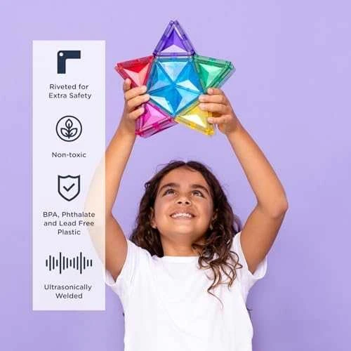 CONNETIX magnetinis konstruktorius - Light Star Pack 28d.