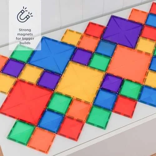 Connetix Kvadratų rinkinys 42 dalių