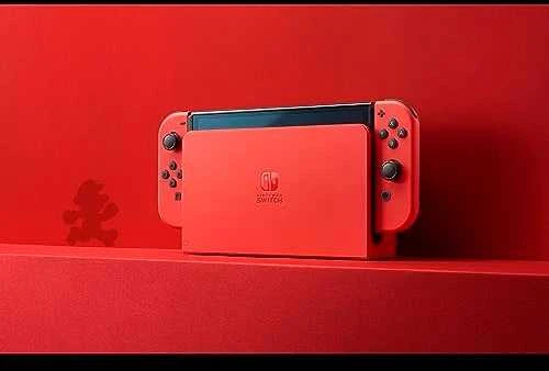 Nintendo Switch OLED konsolė - Mario Raudona Edition