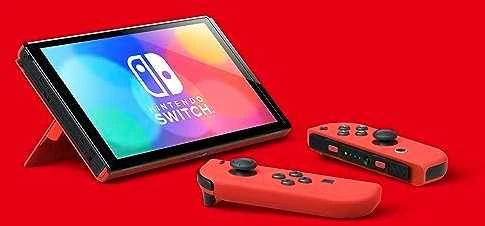 Nintendo Switch OLED konsolė - Mario Raudona Edition