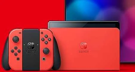 Nintendo Switch OLED konsolė - Mario Raudona Edition