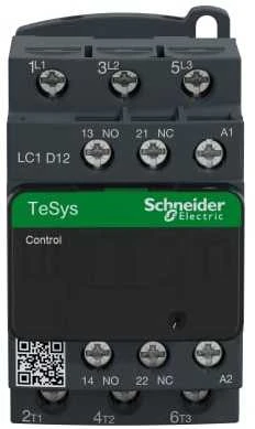Schneider Electric Schneider maitinimo kontaktorius 3P 12A 230V AC 1NO 1R - LC1D12P7
