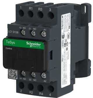 Schneider Electric „Schneider“ maitinimo kontaktorius 25A AC-1 2NO 2C 48V AC 1NO 1C (LC1D128E7)