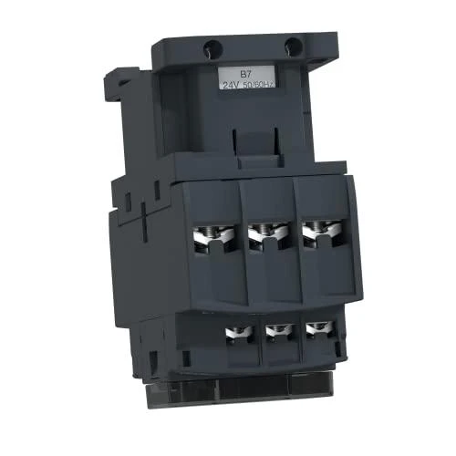 Schneider Electric „Schneider“ maitinimo kontaktorius 38A 3P 24V AC 1NO 1NC (LC1D38B7)