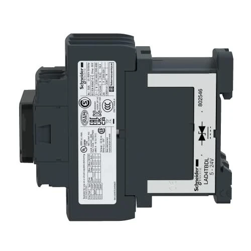 Schneider Electric „Schneider“ maitinimo kontaktorius 38A 3P 24V DC 1NO 1NC (LC1D38BL)