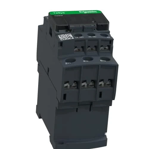 Schneider Electric „Schneider“ maitinimo kontaktorius 38A 3P 24V DC 1NO 1NC (LC1D38BL)