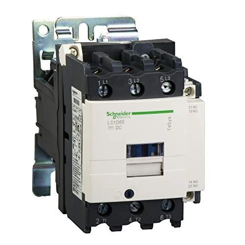 Schneider Electric „Schneider“ maitinimo kontaktorius 95A 3P 24V DC 1NO 1NC (LC1D95BD)