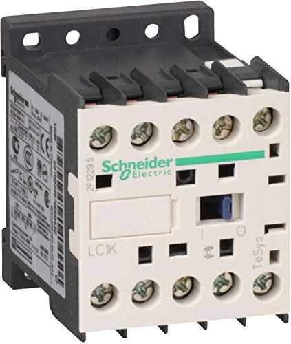 Schneider Electric „Schneider“ maitinimo kontaktorius 12A 3P 380V AC 1NC 0R (LC1K1210Q7)