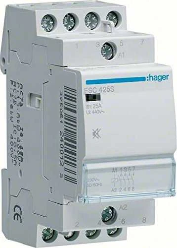 Hager Modulinė juosta 25A 3Z 1R 230V AC (ESC428)