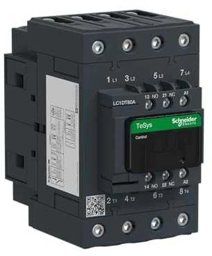 Schneider Electric „Schneider“ maitinimo kontaktorius 80A AC-1 4P 230V AC 1NO 1NC EVK (LC1DT80AP7)