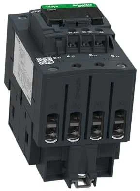 Schneider Electric „Schneider“ maitinimo kontaktorius 80A AC-1 4P 230V AC 1NO 1NC EVK (LC1DT80AP7)