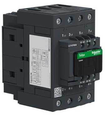 Schneider Electric „Schneider“ maitinimo kontaktorius 80A AC-1 4P 230V AC 1NO 1NC EVK (LC1DT80AP7)