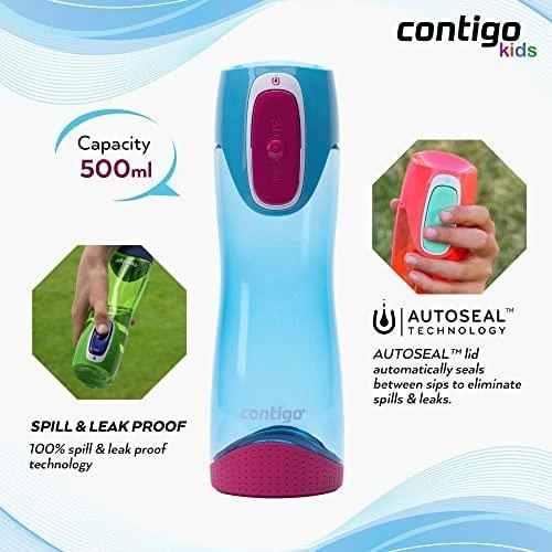 Gertuvė vandeniui Contigo Swish, 500 ml. 2095120