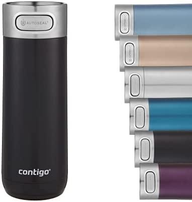 Termopuodelis Contigo Luxe Autoseal Licorice, 2115524, 470 ml