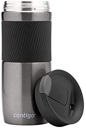 Kelioninis termopuodelis su vakuumine izoliacija Contigo Byron Gunmetal 470 ml 2095560