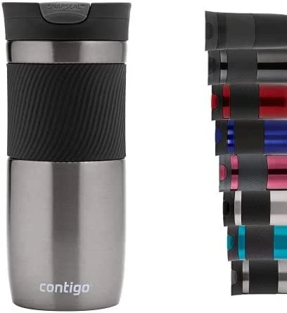 Kelioninis termopuodelis su vakuumine izoliacija Contigo Byron Gunmetal 2095635, 720 ml
