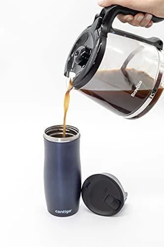 Termo puodelis Contigo West Loop 2.0 470 ml, mėlynas