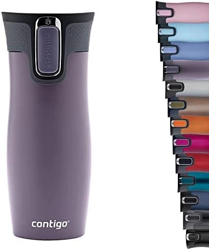 Termopuodelis Contigo West Loop Dark Plum 2104579, 470 ml
