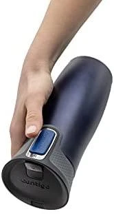 Termo puodelis Contigo West Loop 2.0 470 ml, mėlynas