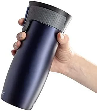 Termo puodelis Contigo West Loop 2.0 470 ml, mėlynas