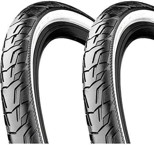 Padanga 28" Continental Ride City 42-622 juodas/baltas