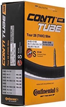 Continental 28 Slim Presta valve 28/37-609/642 dviračio kamera