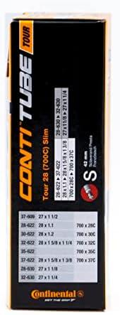 Continental 28 Slim Presta valve 28/37-609/642 dviračio kamera