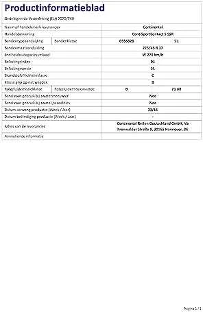 Bridgestone Padangos TURANZA 6 97 Y XL (B A B 70dB)