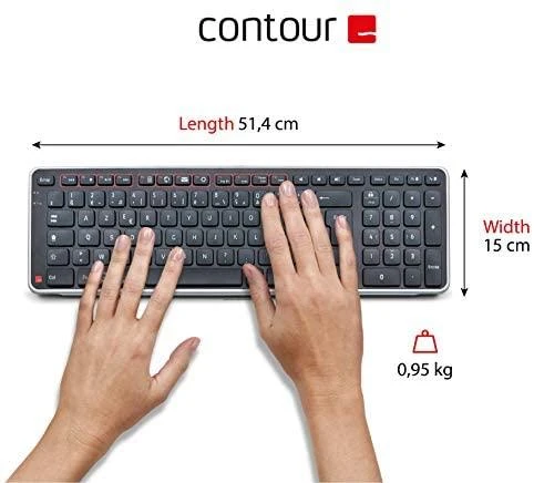 Contour Balance Klaviatūra su laidu DE-išdėstymas sprzedaż detaliczna