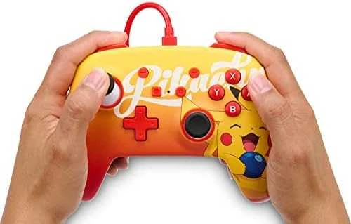 Power A PowerA Oran Berry Pikachu laidinis valdiklis skirtas Nintendo Switch