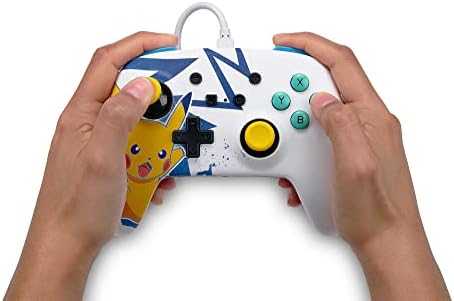 Power A PowerA Pikachu High Voltage laidinis valdiklis skirtas Nintendo Switch