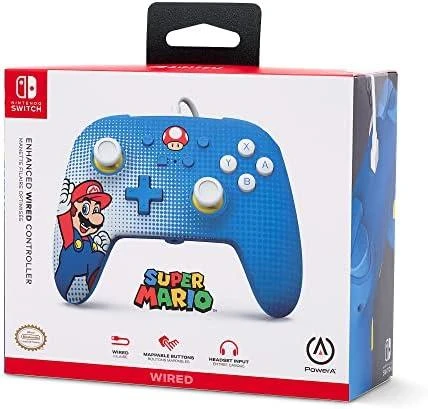 Power A PowerA ENWIRED CONTROLLER - MARIO POP ART/ Nintendo Switch